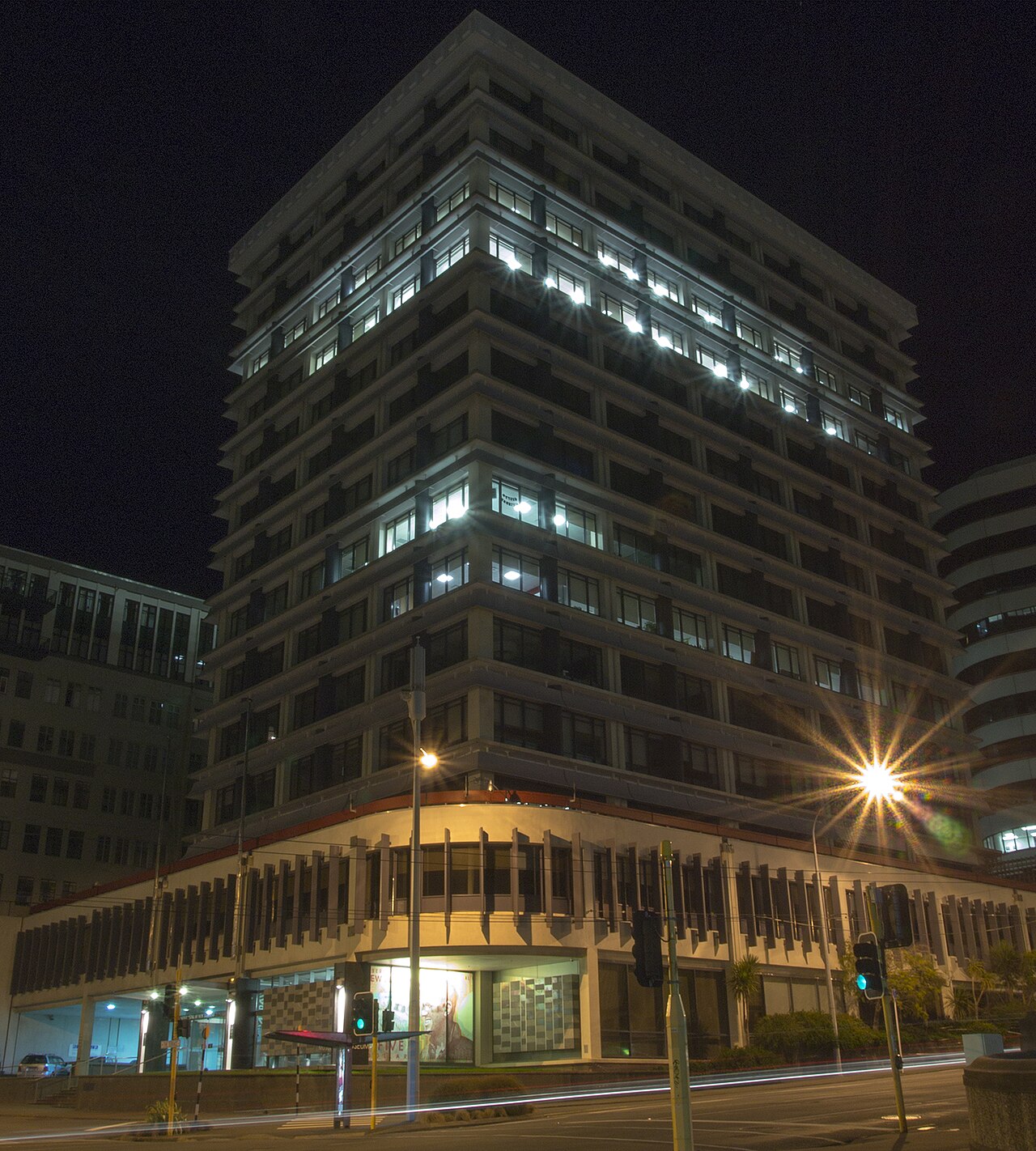 Reserve Bank of New Zealand building in Wellington, home of the Monetary Policy Committee